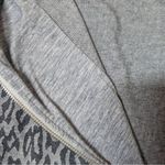 Soft Surroundings Hooded Sweater Womens Medium Leopard Print Cozy Layer Jacket Photo 7