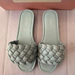 Lisa Vicky Women's Braided Slide Sandals Size 7M Blue Photo 1