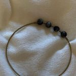 Gold ringed crystal rock bracelet Photo 2