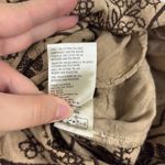 Free People  Westover Embroidered Shorts Womens Size Large Cotton Linen New Brown Photo 6