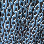 Like New Boden Laura Chain Link Jersey Knit Midi Dress Size 2 Blue Photo 11