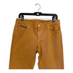 Tory Burch Women's Ankle Cropped Jeans in Orange Size 29 Photo 6