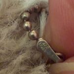 Semi Precious Custom Sterling Silver 925 Smoky Quartz Necklace Heart Gem Italy Brown Photo 2