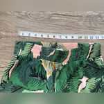 Beach Riot  Avery Palm Print Crop Pants Women’s M Pink Green Tropical Resort Photo 6