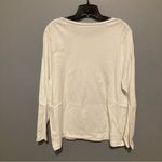Croft & Barrow NWT  white long sleeve crewneck shirt. Plus size 1x Photo 3