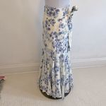 Peony Flannel Forever Wrap Skirt Swim Cover Up Size 12 Photo 4