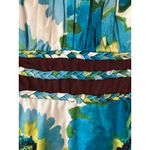 City Triangles ‎ Floral Sundress Blue Yellow Milk Maid Fairycore Vintage SZ 3 Photo 5