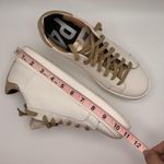 P448 gold and white classic platform Thea Wilder Sneaker size 41 / US 10.5 W Photo 7