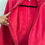 Lilly Pulitzer  Grace Fleece Zip Up Jacket in Pink Small Photo 4