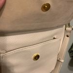 Charming Charlie Cream Faux Leather Gold Trim Crossbody Shoulder Bag ’s Photo 2