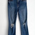 Mother Jeans The Insider Crop Step Chew Dancing On Coals Sz 24 Blue Photo 0