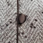 Saks 5th Avenue Real Clothes Saks Fifth Avenue Womens Jacket Sz L Brown Silk Button Up Speckled Photo 6