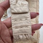 Wacoal  36 B/C Large Halo Lace Wire Free Bralette Beige Lace Lined J-Hook 811205 Photo 7