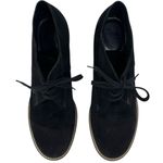 J.Crew “MacAlister” Women’s Size 9 Black Suede High Heel Ankle Booties Photo 2