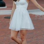 White Mini Dress Size XS Photo 3