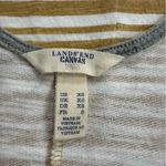 Lands' End  Cream Bodycon Midi Dress Sleeveless Halter Casual Photo 2