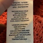 Seven7  Hibiscus Coral Textured Chenille Sweater NWT Small‎ #7M7800B Photo 13