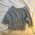 All Saints Ren Sweat Assymetrical Sweatshirt Top Small Photo 4