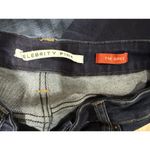 Celebrity Pink  Jeans Womens 13/31 Blue distressed Raw Hem Stretch Dark Wash Photo 8