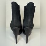 BCBGMAXAZRIA  Virginia black suede high heel ankle boots, size 8 Photo 4