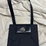 BVLGARI Vintage  nylon and leather handbag with original tags Photo 0