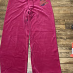 Juicy Couture  Women’s Large Sweatpants Pink Joggers Photo 0