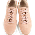 Want Les Essentials Womens Lalibela Suede Platform Sneakers Pink Sz 39 EU/8 US Photo 0