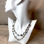 MICHAEL DAWKINS Starry Night Sterling Silver Petals and Oxidized Stars Necklace Photo 11