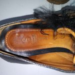 Car Shoe Olimpiadi St Moritz Black Scarpa Donna Chunky Lug Slip On Rare Size 7 Photo 12