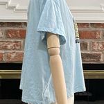 MTV Brand Light blue & yellow floral MTV crop top / XXL / Excellent condition Photo 2