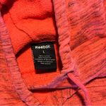 Reebok  Hoodie Heathered Red Sweatshirt, Large Photo 4