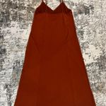 Hinge rust vintage seam slip dress Photo 1