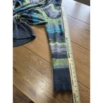 Eddie Bauer Women Size Medium Full Zip Cardigan Sweater Stretch Stripe Classic Photo 6