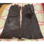 Vintage Womens Leather‎ Dark Brown Made In Argentina 6 3/4 Preppy Going Out Photo 1
