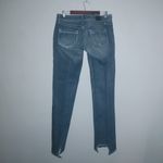 BKE Kate 31x37 Tall Low Rise White Contrast Stitched Pocket Boot Cut Jeans Photo 7