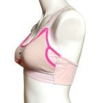 Nike  Dri Fit Racerback Strappy Sports Bra Removeable Pads Pink Small Photo 3