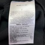 Banana Republic  Black Square Neck Short Cap Sleeve Knee Length Sheath Dress 2 Photo 7