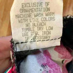 Vintage 80s Floral Dress Open Back Knee Length Skirt Size Small Multiple Photo 8