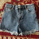 ZARA Blue Jean Shorts for Women Photo 0