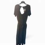 Torrid NWT  Black Textured Knit Surplice Culotte Jumpsuit Photo 1