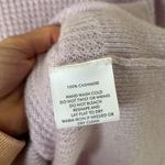 White & Warren purple cashmere knit turtleneck Size XS Photo 5