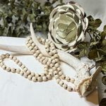 Buffalo white howlite 36” necklace. Gorgeous as a layering piece or alone Photo 3