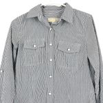 Michael Kors  Striped Button Down Long Sleeve Shirt Photo 1