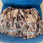 Forever 21 Fun Print Fit And Flare Mini Skirt Photo 1