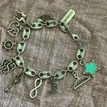 Silver star charm bracelet Photo 0