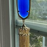 Kendra Scott Rayne Cobalt Blue Pendant Necklace Photo 4