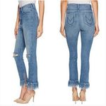 Show Me Your Mumu | Brooklyn High Rise Jeans with Fringe Hem Harbor Wash | 28 Photo 1