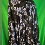 Mac Duggal NWT Ieena for Floral Cape Sleeve Chiffon Trapeze Dress size 6 Photo 2