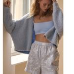 Anthropologie The Wren Boxer Shorts Sequin Edition in Light Blue Size Small Photo 11