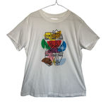 Lululemon Tee Shirt Women Sz. 8 White Short Sleeve All Yours PRIDE Photo 0